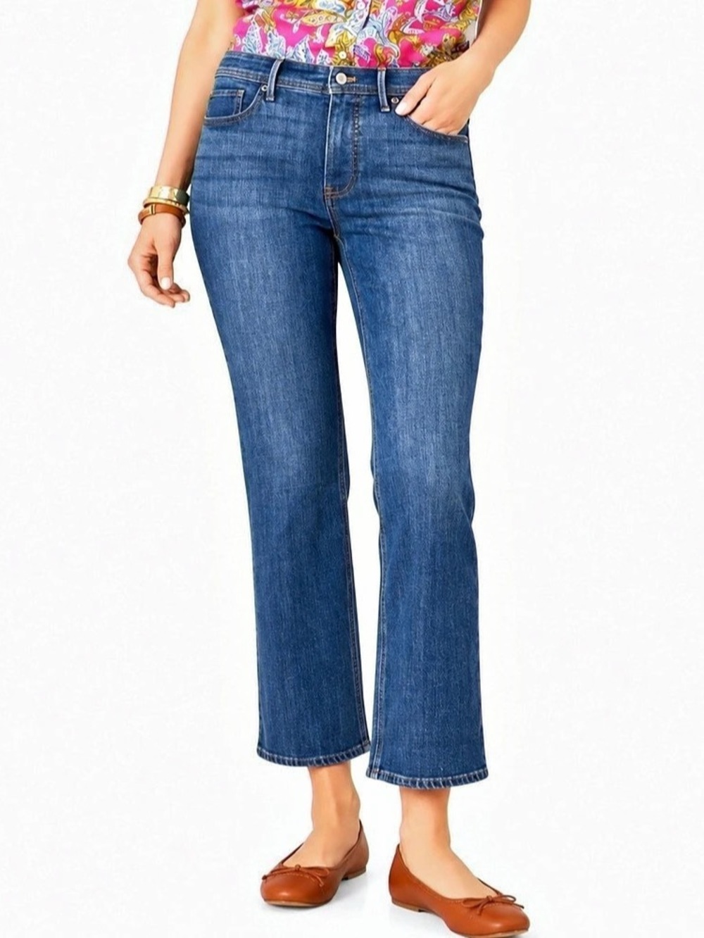 Talbots Demi Boot Crop Jeans